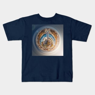 Paris Planet Trocadero area Kids T-Shirt